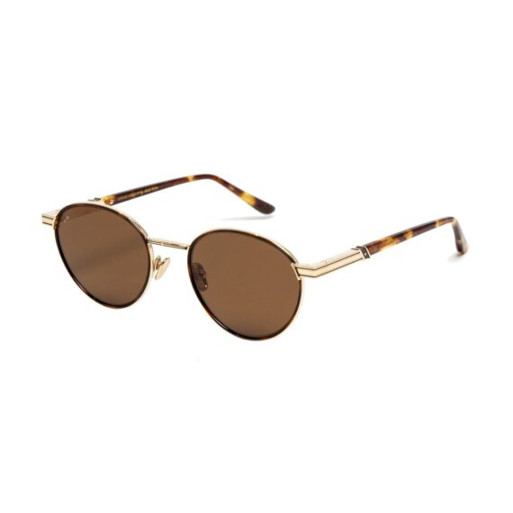 Leisure Society Dryden sunglasses in 18k Gold / Tortoise